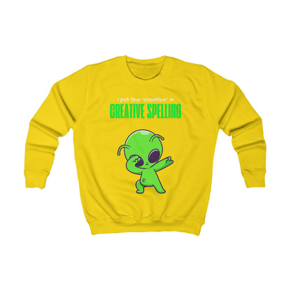 Creative Kids Sweatshirt – Spelling Fun Edition