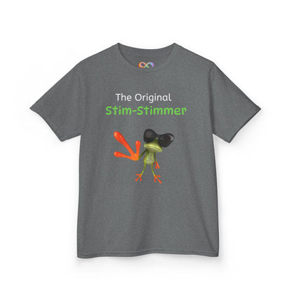 Stim-Stimmer Kids Tee – Colourful Cotton T-Shirt for Neurodivergent Joy