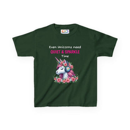 Unicorn Kids Tee – Colourful Cotton T-Shirt Celebrating Quiet Strength & Neurodivergent Joy