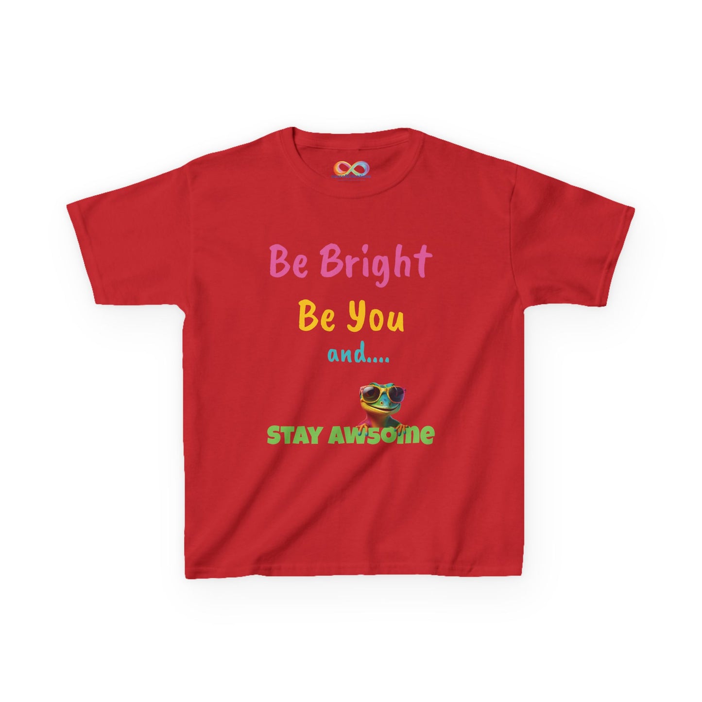 Be Bright Kids Tee – Colourful Cotton Shirt for Everyday Joy