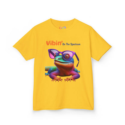 Vibin’ On The Spectrum Tee – Colourful Kids Graphic Shirt