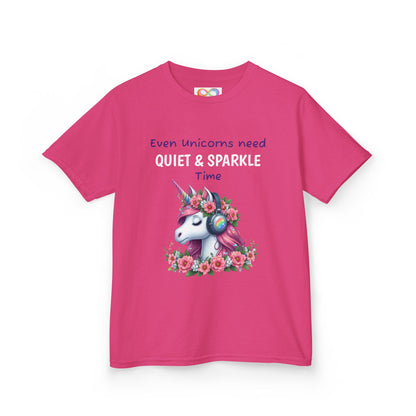 Unicorn Kids Tee – Colourful Cotton T-Shirt Celebrating Quiet Strength & Neurodivergent Joy
