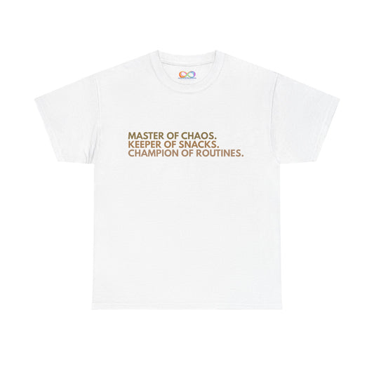 Master of Chaos Tee – Unisex Cotton Statement Shirt
