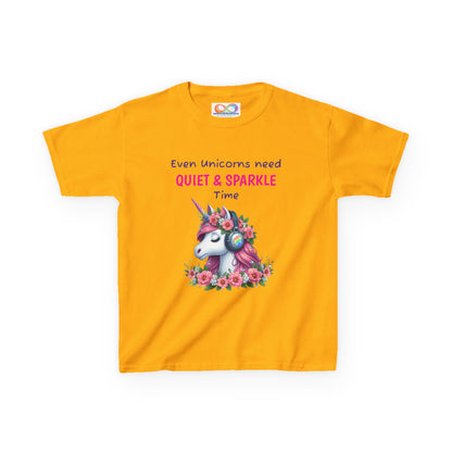 Unicorn Kids Tee – Colourful Cotton T-Shirt Celebrating Quiet Strength & Neurodivergent Joy