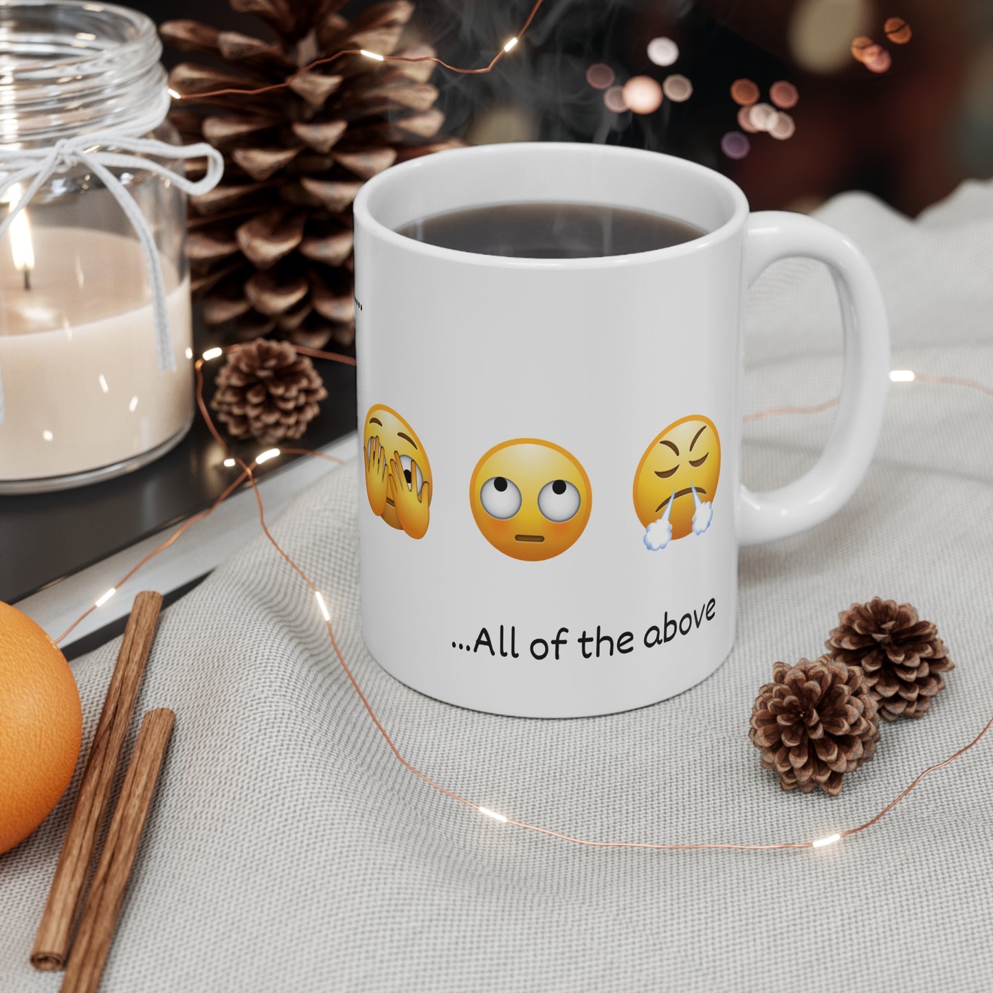 Mood Emoji Coffee Mug