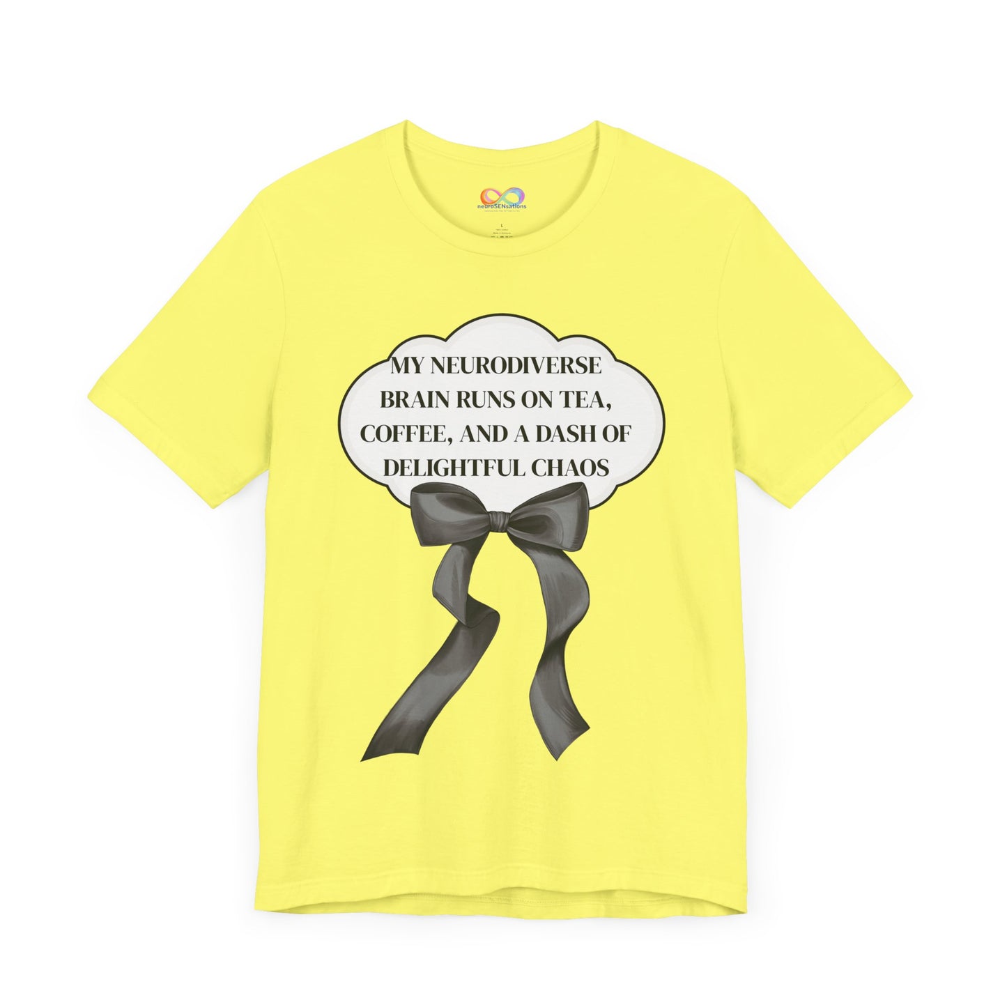 My Neurodiverse Brain Tee – Graphic Cotton Shirt for Creative Expression