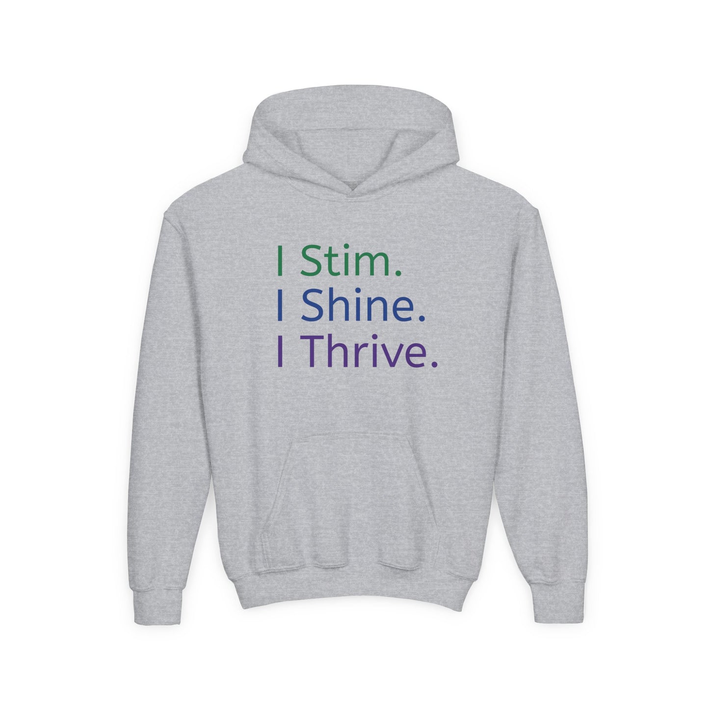 Empowerment Youth Hoodie – Cosy Cotton Sweatshirt for Neurodivergent Joy