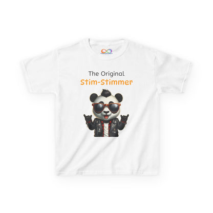 Panda Kids Tee – Colourful Cotton T-Shirt Celebrating Neurodivergent Movement & Joy