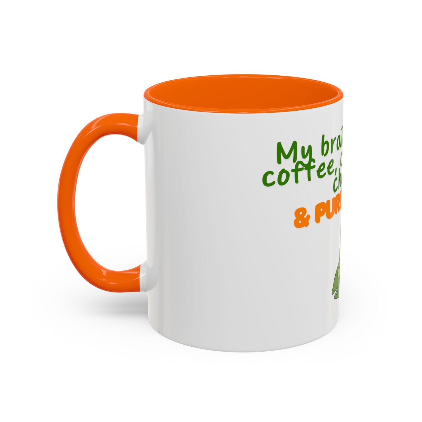 Pure Genius Mug – 11oz Accent Ceramic Drinkware