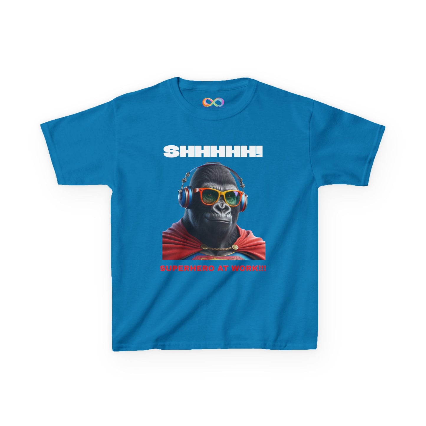 Boys Cotton Tee – Superhero Energy Edition