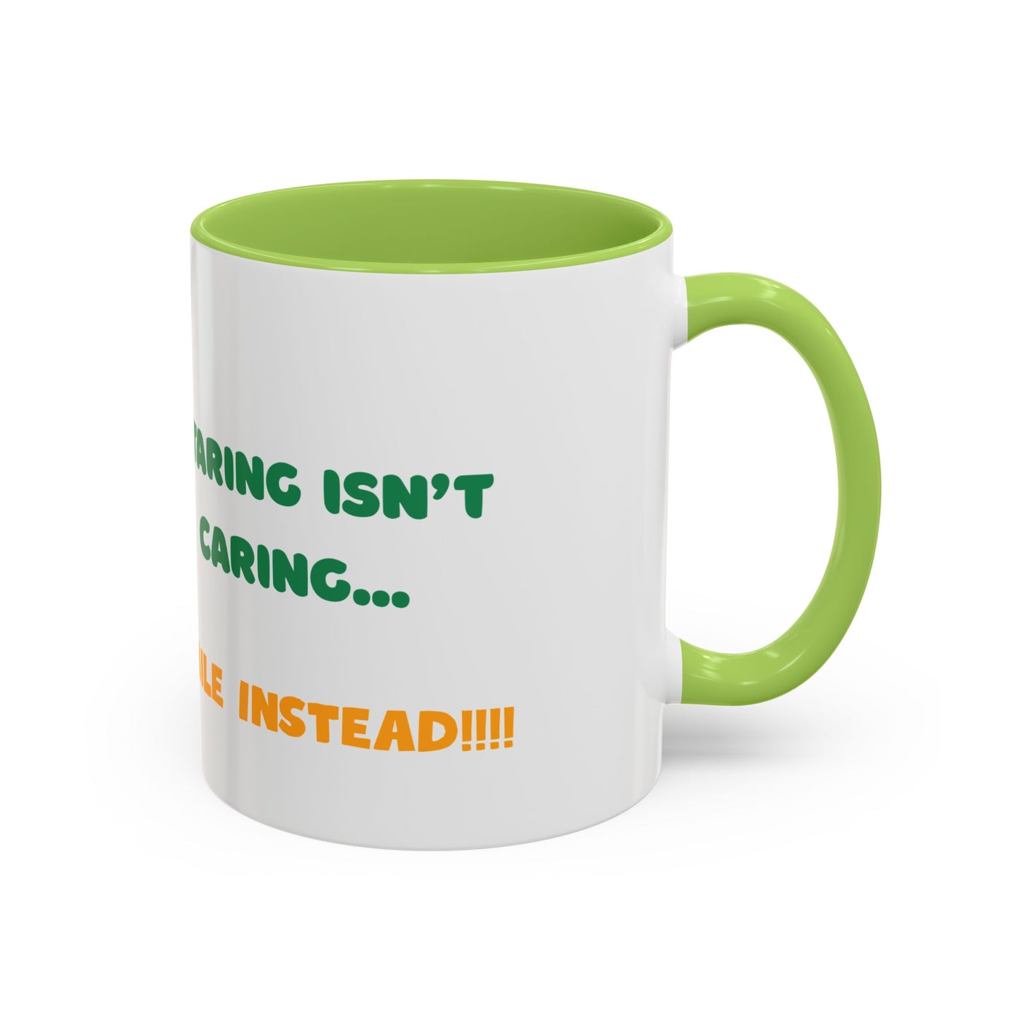 Smile Instead Mug – Colourful Ceramic Cup for Kindness & Neurodivergent Awareness