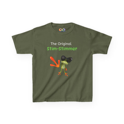 Stim-Stimmer Kids Tee – Colourful Cotton T-Shirt for Neurodivergent Joy