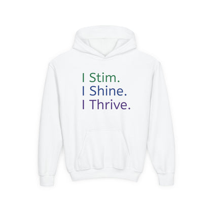 Empowerment Youth Hoodie – Cosy Cotton Sweatshirt for Neurodivergent Joy