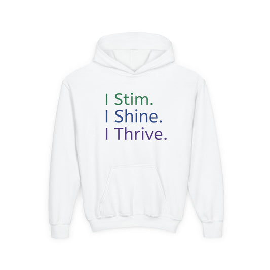 Empowerment Youth Hoodie – Cosy Cotton Sweatshirt for Neurodivergent Joy