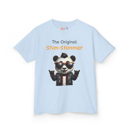 Panda Kids Tee – Colourful Cotton T-Shirt Celebrating Neurodivergent Movement & Joy