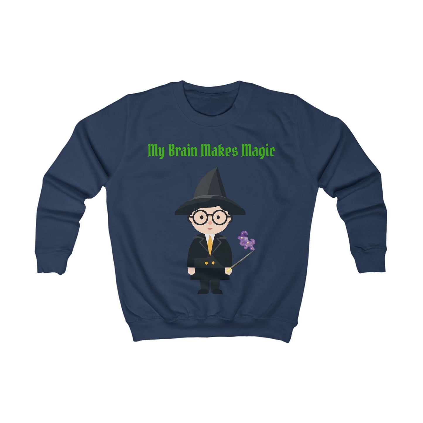 Magical Kids Sweatshirt – Colourful Cotton Jumper Celebrating Neurodivergent Creativity