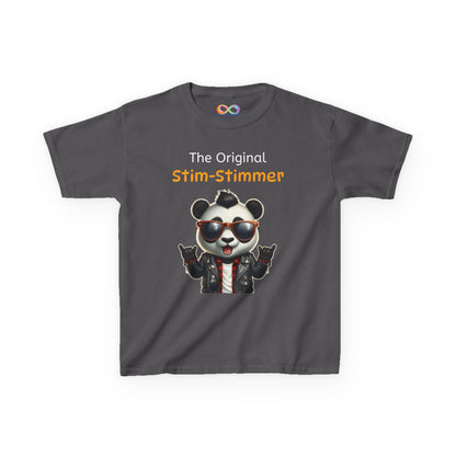 Panda Kids Tee – Colourful Cotton T-Shirt Celebrating Neurodivergent Movement & Joy