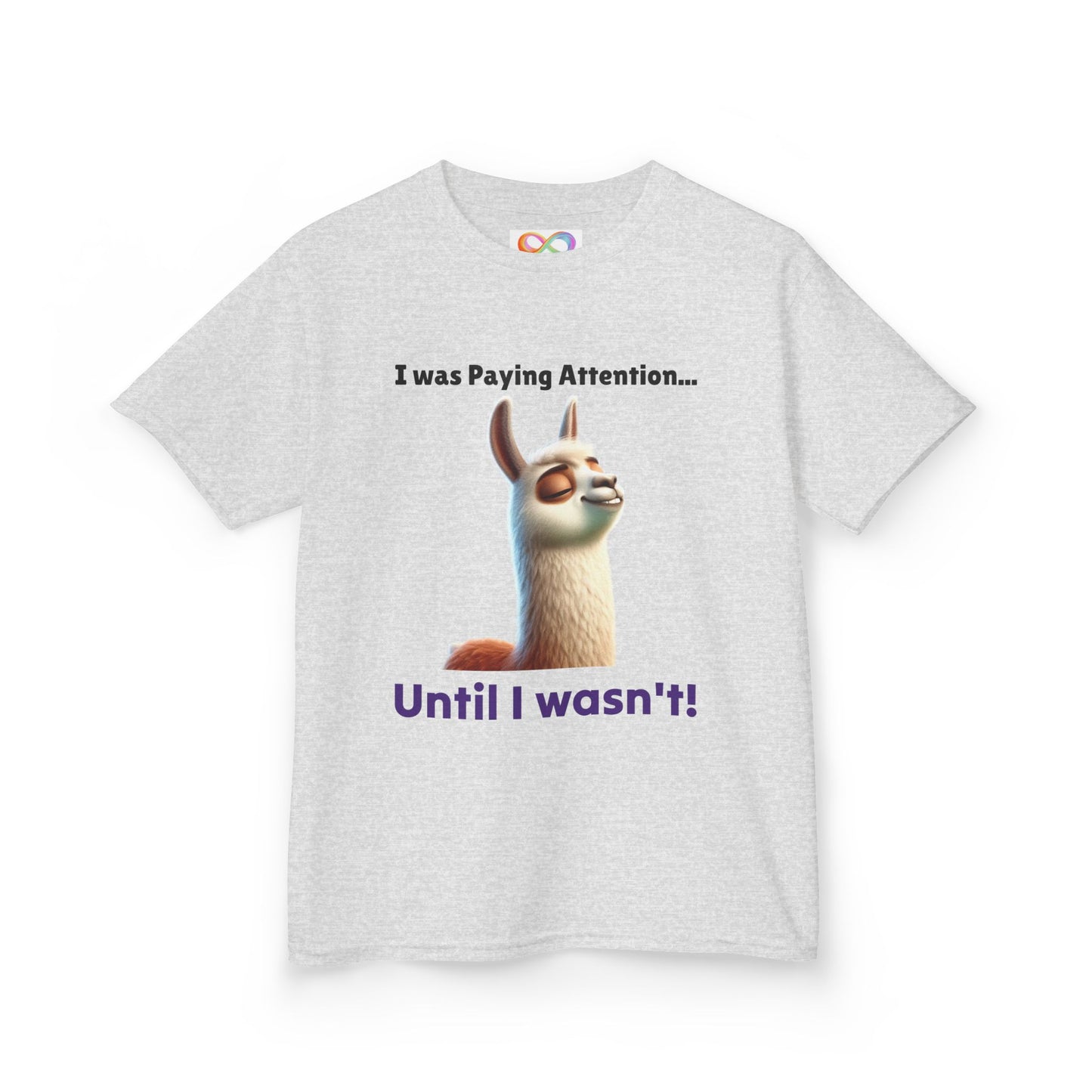 Attention Shift Kids Tee – Colourful Cotton T-Shirt for Neurodivergent Expression