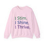 Empowerment Unisex Crewneck – Cosy Cotton Sweatshirt for Neurodivergent Joy