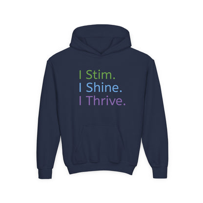 Empowerment Youth Hoodie – Cosy Cotton Sweatshirt for Neurodivergent Joy
