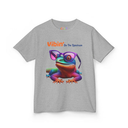 Vibin’ On The Spectrum Tee – Colourful Kids Graphic Shirt