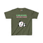Panda Sleepy Time Kids Tee – Routine-Loving Edition