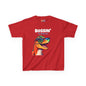 Dino Boss Kids Tee – Colourful Cotton T-Shirt for Neurodivergent Joy