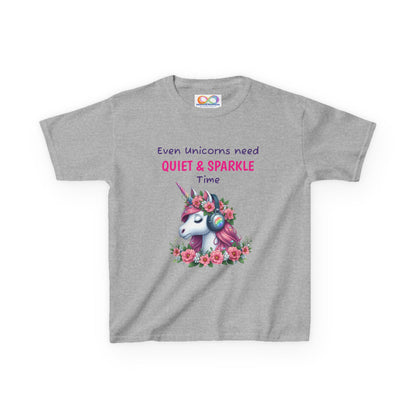Unicorn Kids Tee – Colourful Cotton T-Shirt Celebrating Quiet Strength & Neurodivergent Joy
