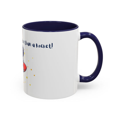 My Brain moves faster than a Rocket Astronaut Mug