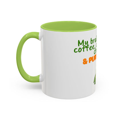 Pure Genius Mug – 11oz Accent Ceramic Drinkware