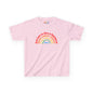 Girls Rainbow Empowerment Tee – Shine & Be Seen
