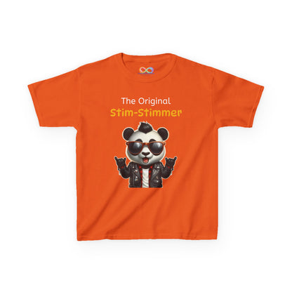 Panda Kids Tee – Colourful Cotton T-Shirt Celebrating Neurodivergent Movement & Joy