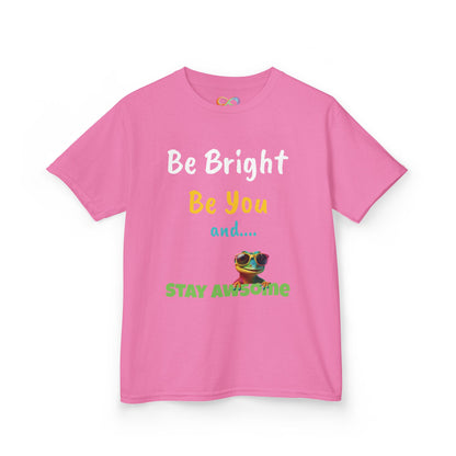 Be Bright Kids Tee – Colourful Cotton Shirt for Everyday Joy