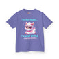 Girls Llama Tee – Colourful Cotton T-Shirt Celebrating Neurodivergent Energy & Style