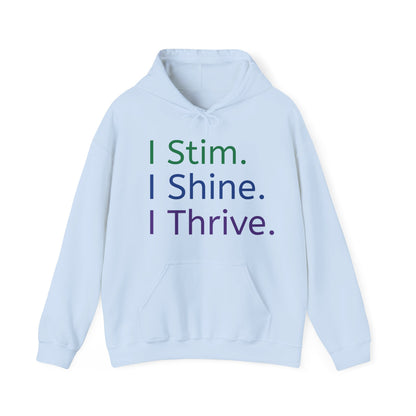 Empowerment Unisex Hoodie – Cosy Cotton Sweatshirt for Neurodivergent Joy