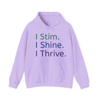 Empowerment Unisex Hoodie – Cosy Cotton Sweatshirt for Neurodivergent Joy