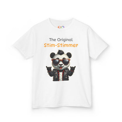 Panda Kids Tee – Colourful Cotton T-Shirt Celebrating Neurodivergent Movement & Joy