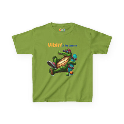 Vibin’ Kids Tee – Colourful Cotton T-Shirt for Neurodivergent Joy