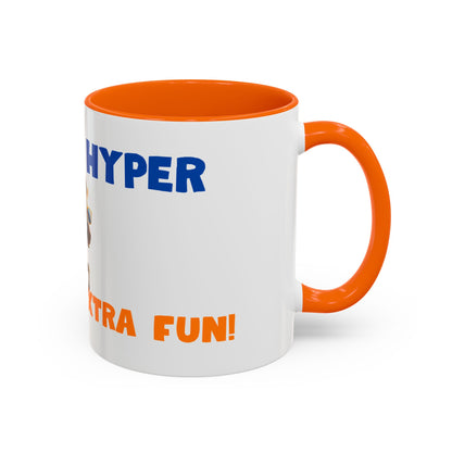 Colourful Ceramic Cup Celebrating Neurodivergent Energy