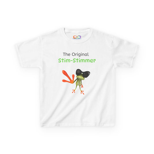 Stim-Stimmer Kids Tee – Colourful Cotton T-Shirt for Neurodivergent Joy