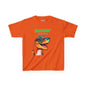 Dino Boss Kids Tee – Colourful Cotton T-Shirt for Neurodivergent Joy