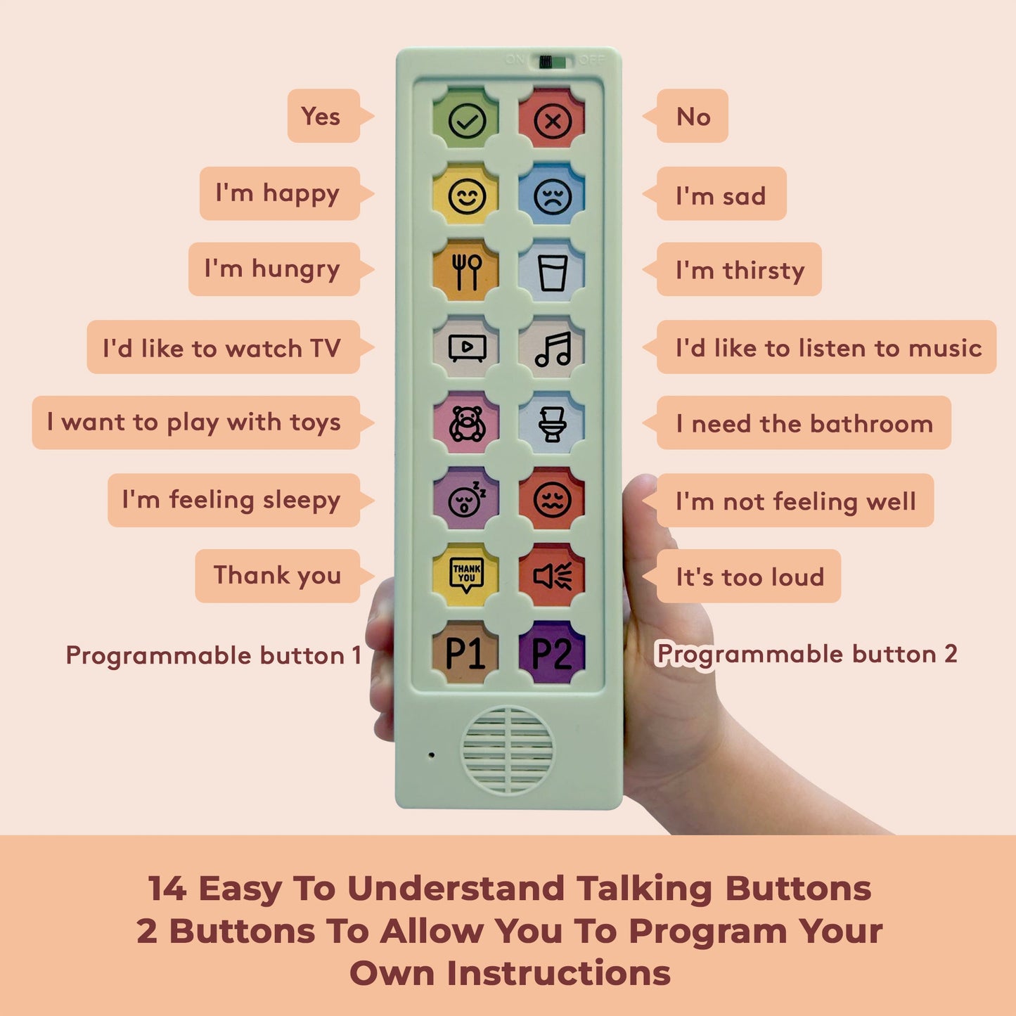 AAC Communication Device For Speech Therapy