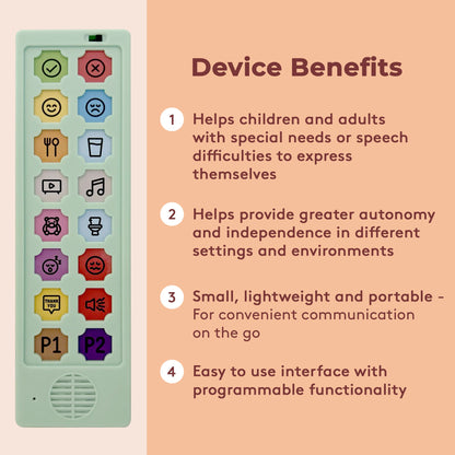 AAC Communication Device For Speech Therapy