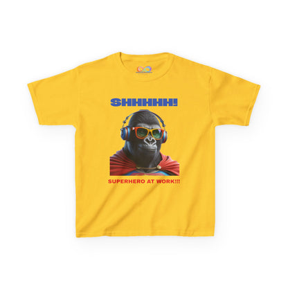 Boys Cotton Tee – Superhero Energy Edition