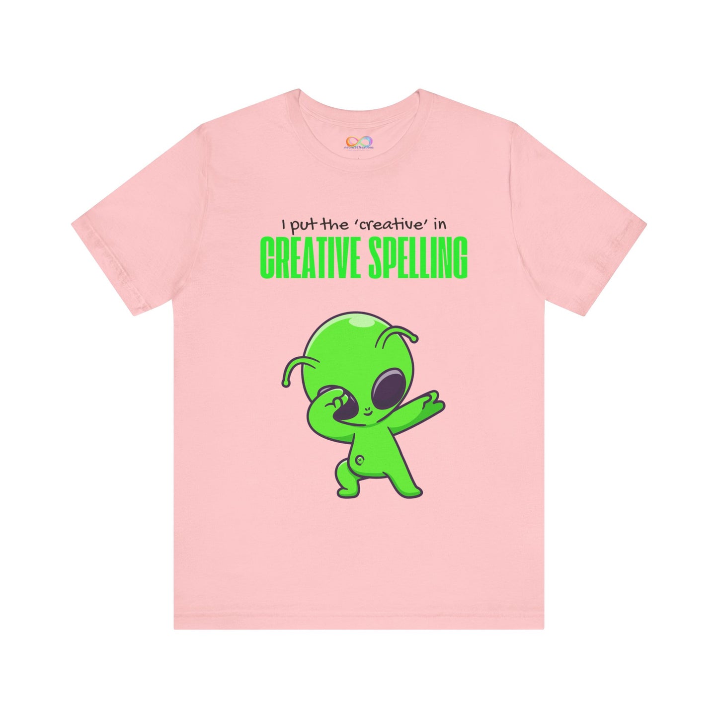I Pur the 'creative' in creative spelling Unisex Jersey Tee