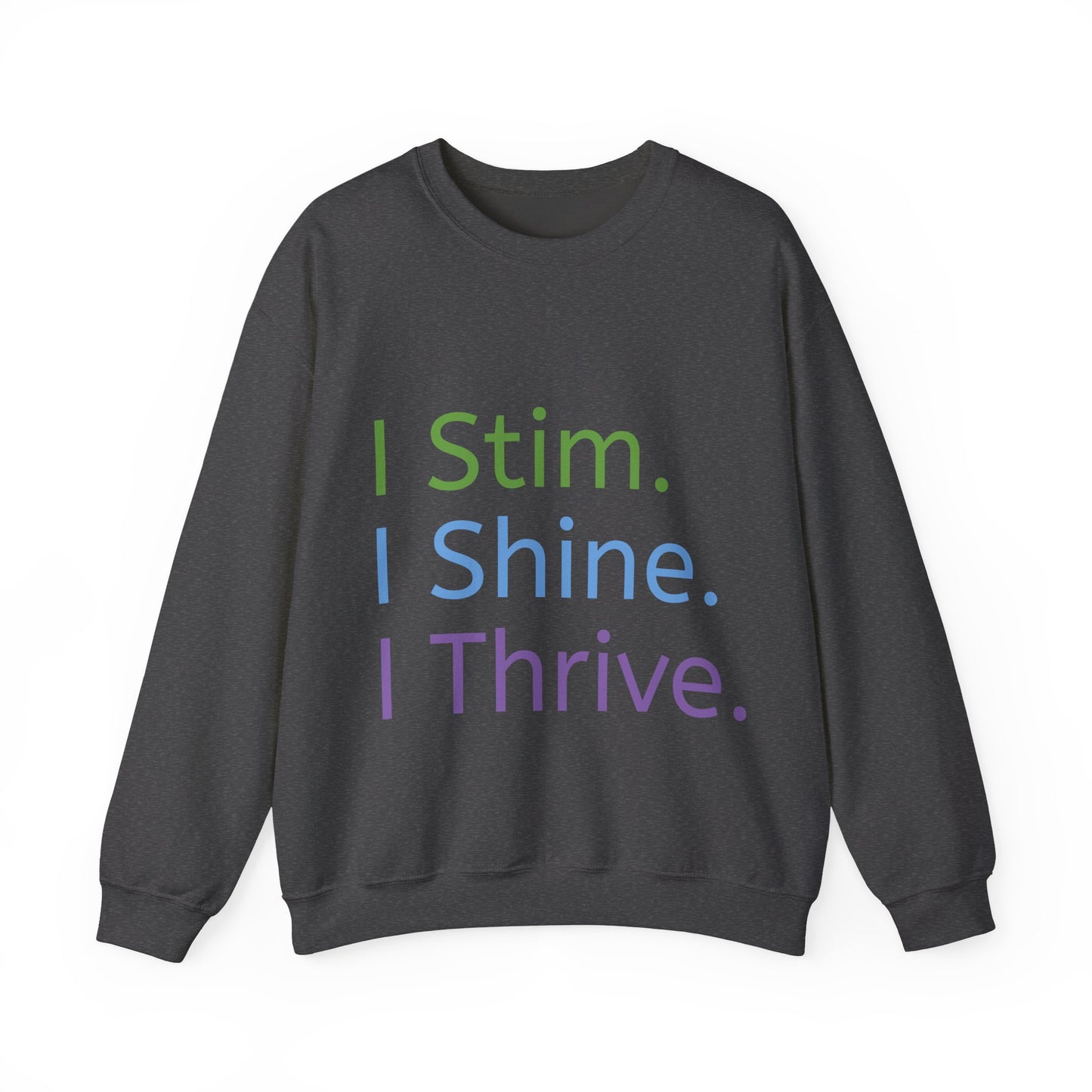 Empowerment Unisex Crewneck – Cosy Cotton Sweatshirt for Neurodivergent Joy