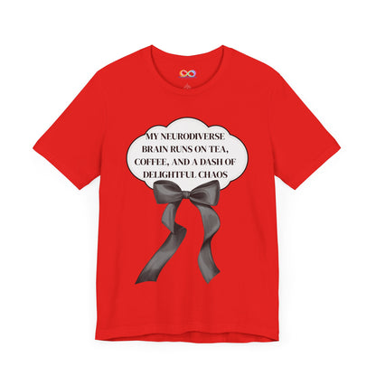My Neurodiverse Brain Tee – Graphic Cotton Shirt for Creative Expression