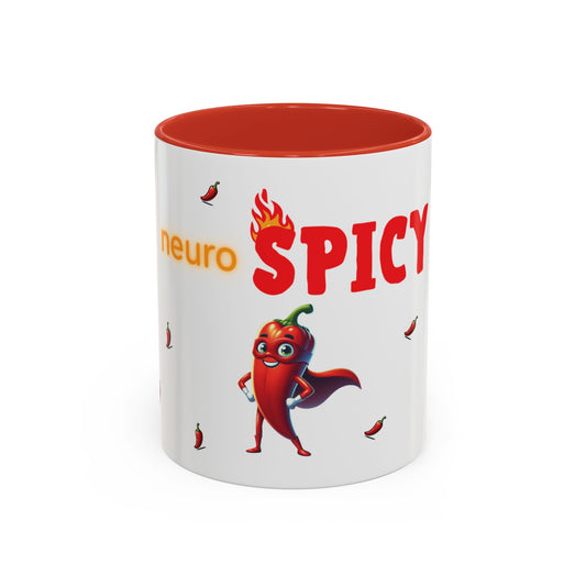 neuroSPICY Mug – Colourful Ceramic Cup for Bold Neurodivergent Expression