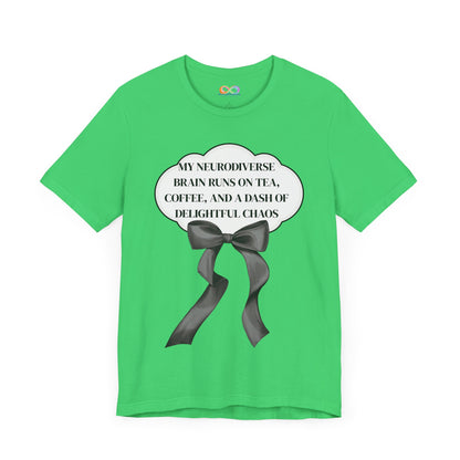 My Neurodiverse Brain Tee – Graphic Cotton Shirt for Creative Expression