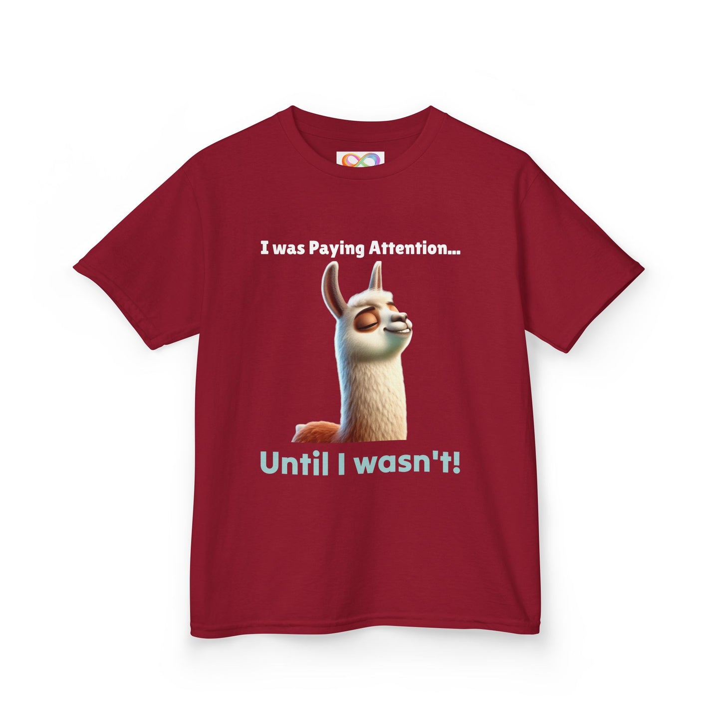 Attention Shift Kids Tee – Colourful Cotton T-Shirt for Neurodivergent Expression